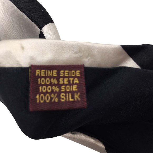 Black White Chess Board Fun Novelty Silk Necktie, Sequin Beaded Tie, Gambit NWT‎ - Picture 7 of 7